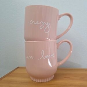 Opalhouse Crazy in Love‎ 2 Mug Set